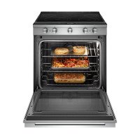 WEEA25H0HZ Whirlpool Electric Range - 6.4 cu. ft. Stainless Steel-3
