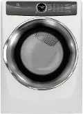 EFME527UIW Electrolux Electric Dryer with Perfect Steam - 8.0 Cu. Ft. White