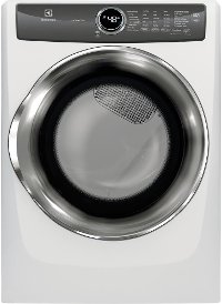 EFMG527UIW Electrolux Gas Dryer with Perfect Steam - 8.0 Cu. Ft. White-1