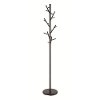 Black Contemporary Metal Coat Rack