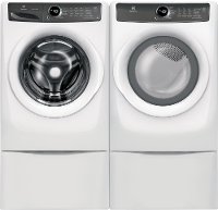 KIT Electrolux Front Load Washer and Dyer Set - White Electric