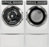 KIT Electrolux Front Load Washer and Steam Dryer Set - White Electric
