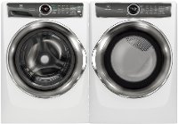 KIT Electrolux Front Load Washer and Dryer Pair - White Gas
