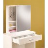 Modern White Vanity and Storage Bench - Accents-2