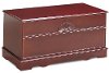 Classic Traditional Warm Brown Cedar Chest - Accents