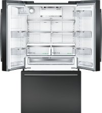B21CT80SNB Bosch Counter Depth French Door Refrigerator - 20.7 cu. ft., 36 Inch Black Stainless Steel-6