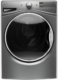 WFW85HEFC Whirlpool Front Load Washer Adaptive Wash Technology - 4.5 cu. ft. Chrome Shadow