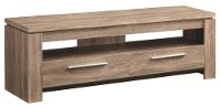 Weathered Brown Transitional 60 Inch TV Stand-2