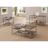 Dark Gray Modern Sofa Table -2