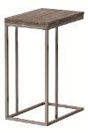 Black Nickel Transitional Accent Table-3