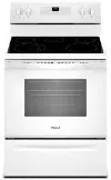 WFE505W0HW Whirlpool 5.3 cu ft Electric Range - White