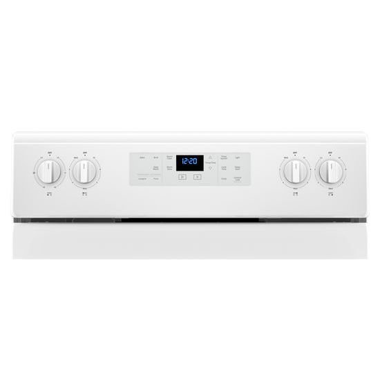 WFE505W0HW Whirlpool 5.3 cu. ft. Freestanding Electric Range with 5 Elements - White-2