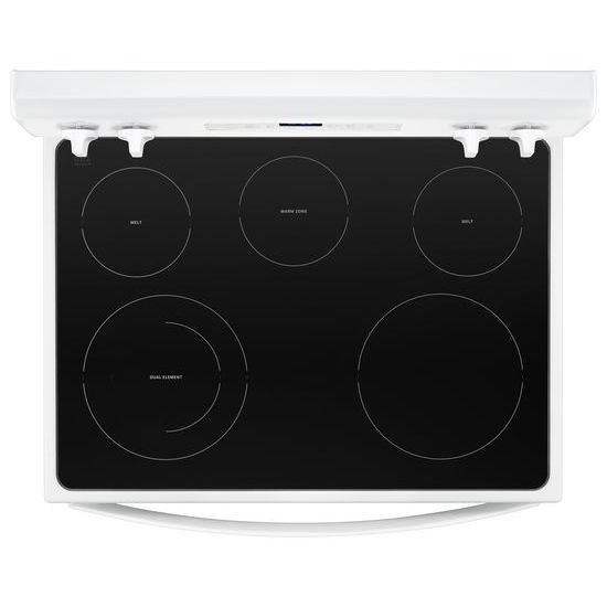WFE505W0HW Whirlpool 5.3 cu. ft. Freestanding Electric Range with 5 Elements - White-4