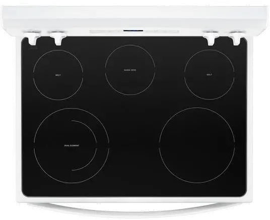 WFE505W0HW Whirlpool 5.3 cu. ft. Freestanding Electric Range with 5 Elements - White-4