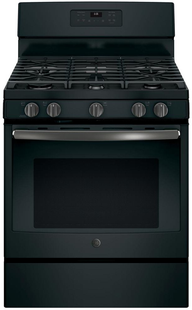 JGB660FEJDS GE 30 Inch Gas Range - Fingerprint Resistance Black Slate -1