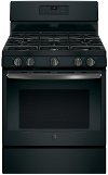 JGB660FEJDS GE 30 Inch Gas Range - Fingerprint Resistance Black Slate