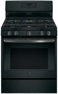 JGB660FEJDS GE 30 Inch Gas Range - Fingerprint Resistance Black Slate