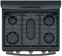 JGB660FEJDS GE 30 Inch Gas Range - Fingerprint Resistance Black Slate -3