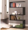 Black Contemporary Casual Bookcase