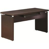 Cappuccino Brown Contemporary Computer Desk - Skylar