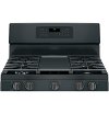 JGB860FEJDS GE 30 Inch Free-Standing Gas Double Oven Convection Range - Black Slate-4