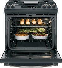 JGS760FELDS GE Gas Range - 5.6 cu. ft. Black Slate-3