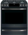 PGS930FELDS GE Profile Series 30 Slide-In Front Control Gas Range - Black Slate