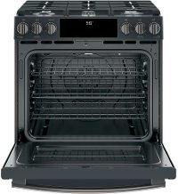 PGS930FELDS GE Profile Series 30 Slide-In Front Control Gas Range - Black Slate-2