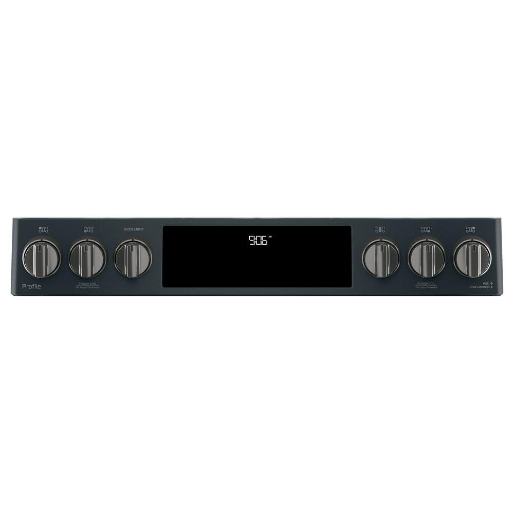 PGS930FELDS GE Profile Series 30 Slide-In Front Control Gas Range - Black Slate-5