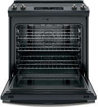 JS760FLDS GE 30 Slide-In Electric Convection Range - Black Slate-2