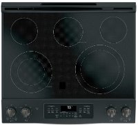 JS760FLDS GE 30 Slide-In Electric Convection Range - Black Slate-4