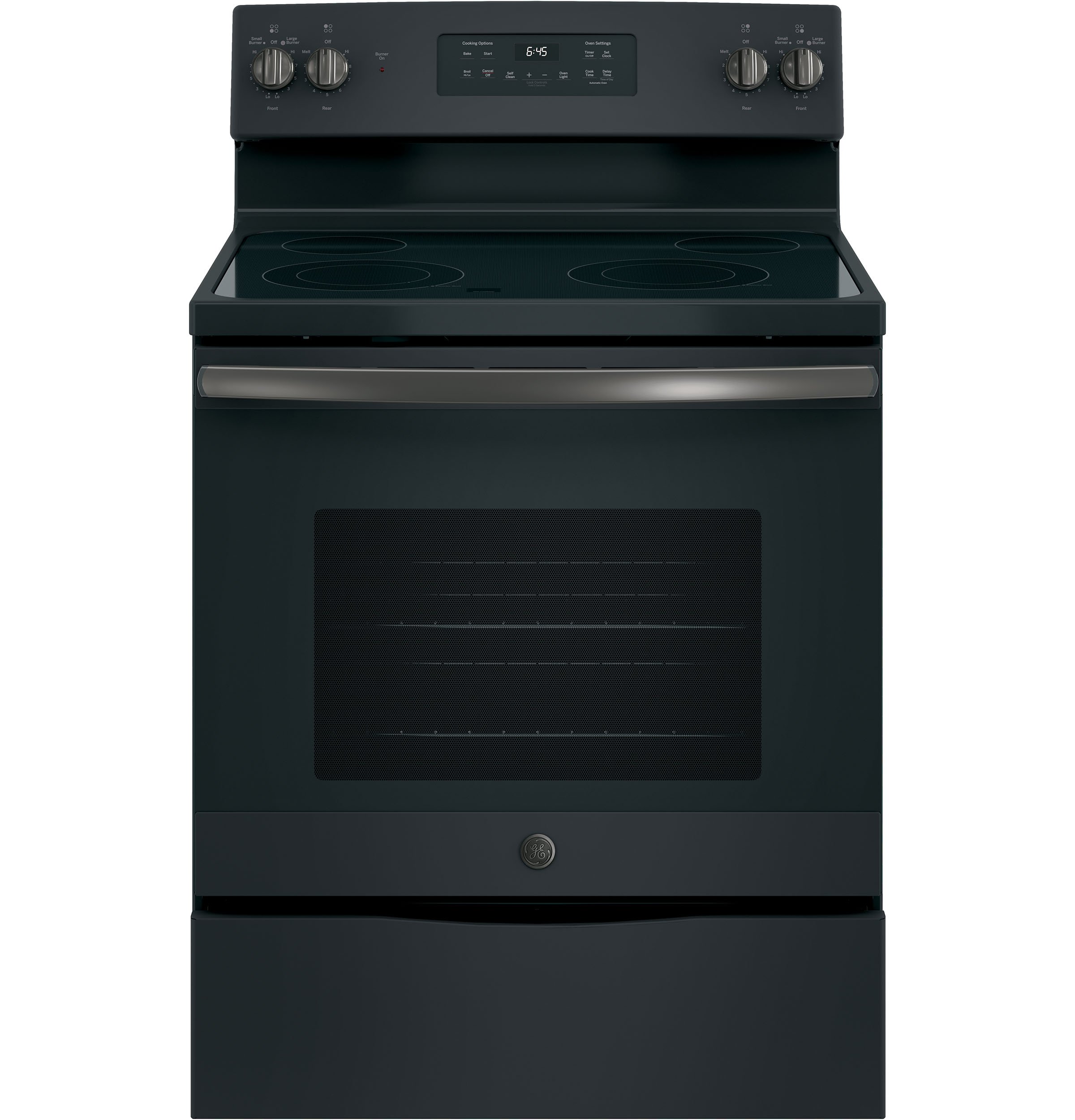 JB645FKDS GE 30 Free-Standing Electric Range - Black Slate-1