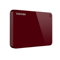 HDTC910XR3AA Red Toshiba Canvio Advance 1TB External Hard Drive