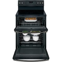 JB860FJDS GE Double Oven Electric Range - 6.6 cu. ft. Fingerprint Resistant Black Slate -5