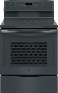 PHB920FJDS GE Profile Series 30 Inch Free-Standing Convection Range with Induction - Black Slate