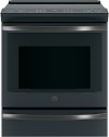 PHS930FLDS GE Profile Series 30 Slide-In Front Control Induction and Convection Range - Black Slate
