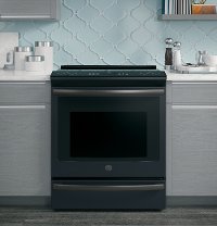 PHS930FLDS GE Profile Series 30 Slide-In Front Control Induction and Convection Range - Black Slate-2