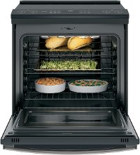 PHS930FLDS GE Profile Series 30 Slide-In Front Control Induction and Convection Range - Black Slate-4