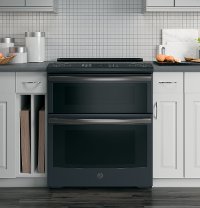 PS960FLDS GE Profile Electric Double Oven Convection Smart Range - Black Slate-2