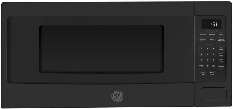 PEM31FMDS GE Profile 1.1 Cu. Ft. Countertop Microwave - Black Slate-1