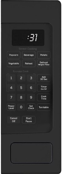 PEM31FMDS GE Profile 1.1 Cu. Ft. Countertop Microwave - Black Slate-3