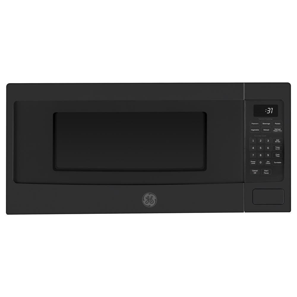 PEM31FMDS GE Profile 1.1 Cu. Ft. Countertop Microwave - Black Slate-6