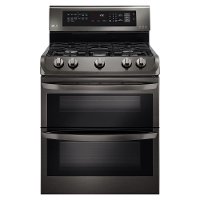 LDG4313BD LG Double Oven Gas Range - 6.9 cu. ft. Black Stainless Steel-3
