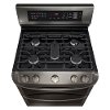 LDG4313BD LG Double Oven Gas Range - 6.9 cu. ft. Black Stainless Steel-4
