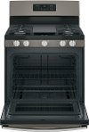 JGBS66FEKDS GE 30 Inch Free-Standing Gas Range - Black Slate-3