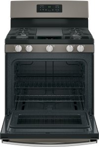 JGBS66FEKDS GE 30 Inch Free-Standing Gas Range - Black Slate-3