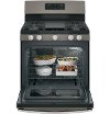 JGBS66FEKDS GE 30 Inch Free-Standing Gas Range - Black Slate-4