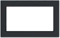 JX7230FMDS GE Microwave Trim Kit - 30 inch Black Slate