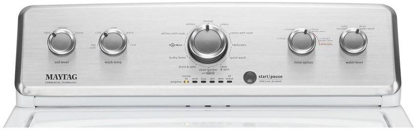 MVWC465HW Maytag Large Capacity 3.8 cu. ft. Top Load Washer - White-4