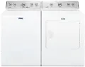 .MAT-465-W/W-ELE-PR Maytag Top Load Washer and Electric Dryer Pair - White
